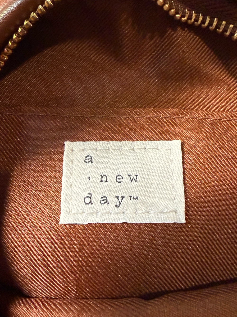a new day Woven Top-Handle Shoulder Bag in Brown - Picture 6 of 6